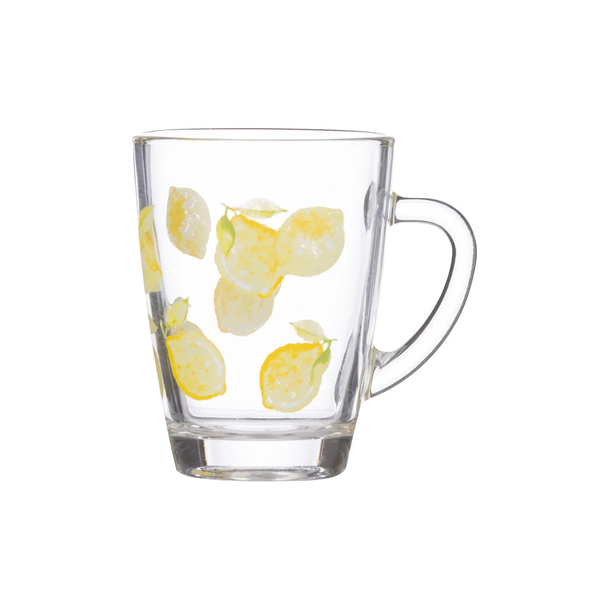 RAVENHEAD Amalfi Lemons 2pk Glass Mugs 28cl