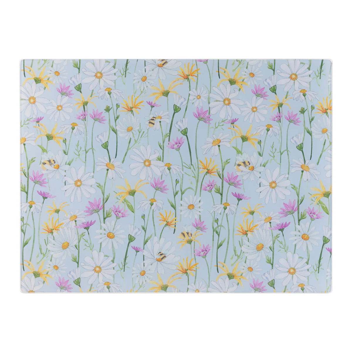 PRICE & KENSINGTON Daisy Glass Worktop Saver 30x40cm