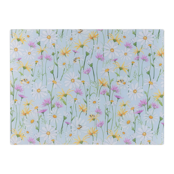 PRICE & KENSINGTON Daisy Glass Worktop Saver 30x40cm