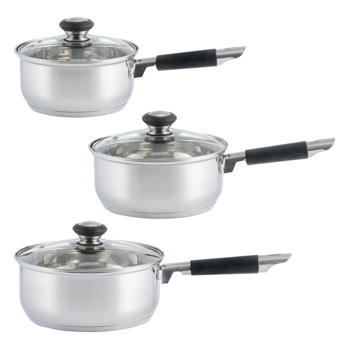 VINERS Everyday 3 Pce Saucepan Set