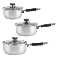VINERS Everyday 3 Pce Saucepan Set