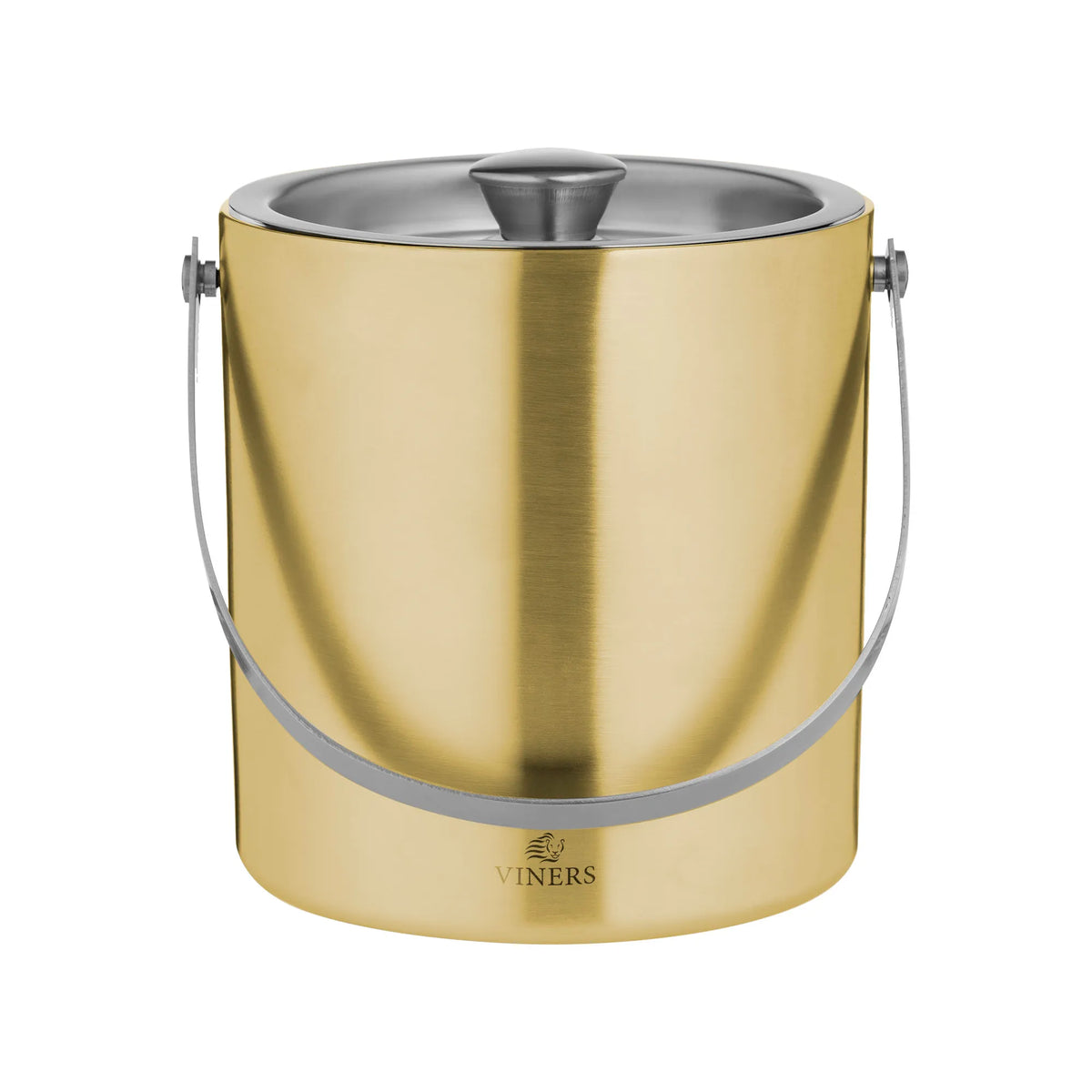 VINERS Barware Gold Double Wall Ice Bucket 1.5L
