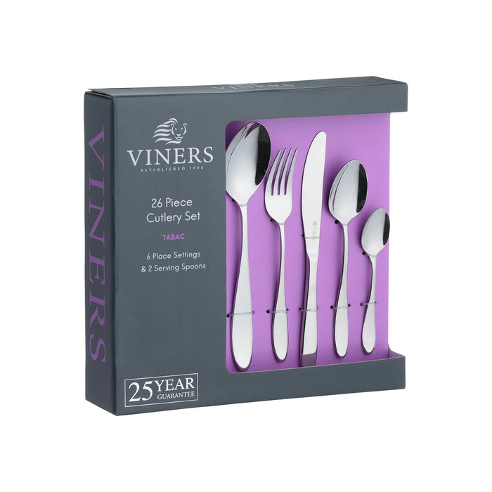VINERS Tabac 18/0 26 Pce Cutlery Set Giftbox