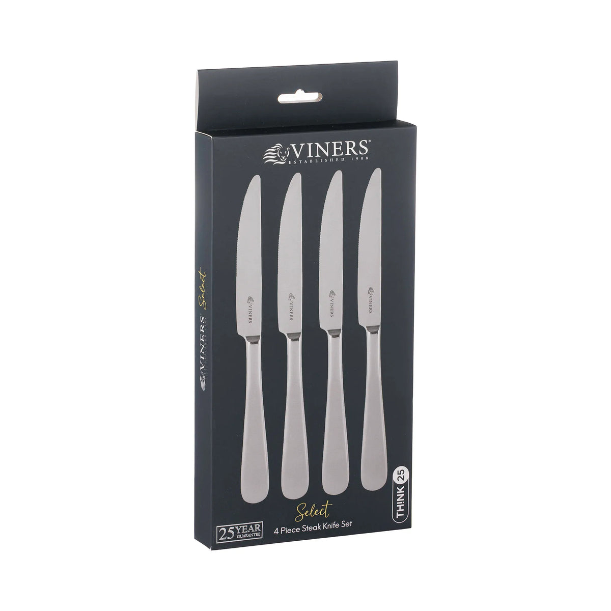 VINERS Select 18/0 4pce Steak Knives Set