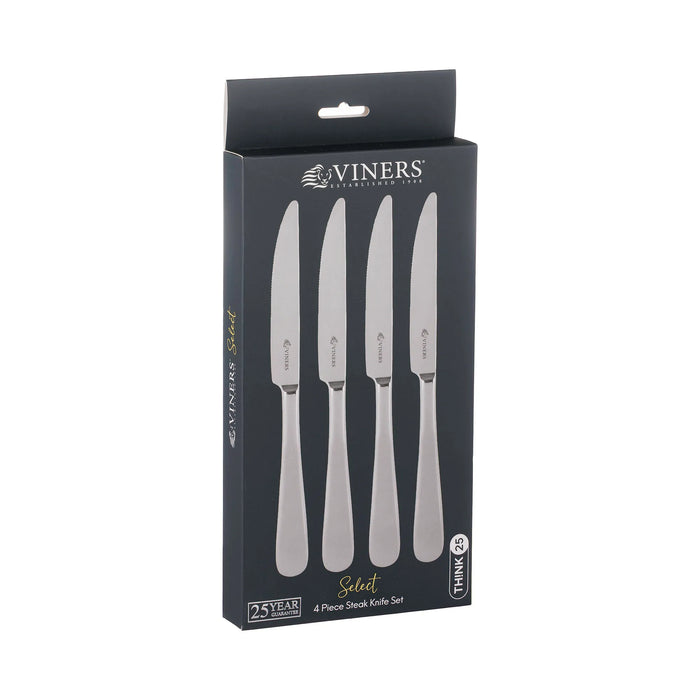 VINERS Select 18/0 4pce Steak Knives Set