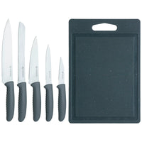 VINERS Everyday 5pce Knife And Board Set