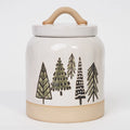 Cookie Jar with Tree Design