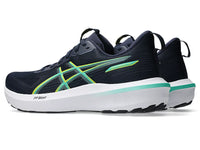 ASICS Men's GT-1000 14 Trainers - Navy/Green | 1011C077 401