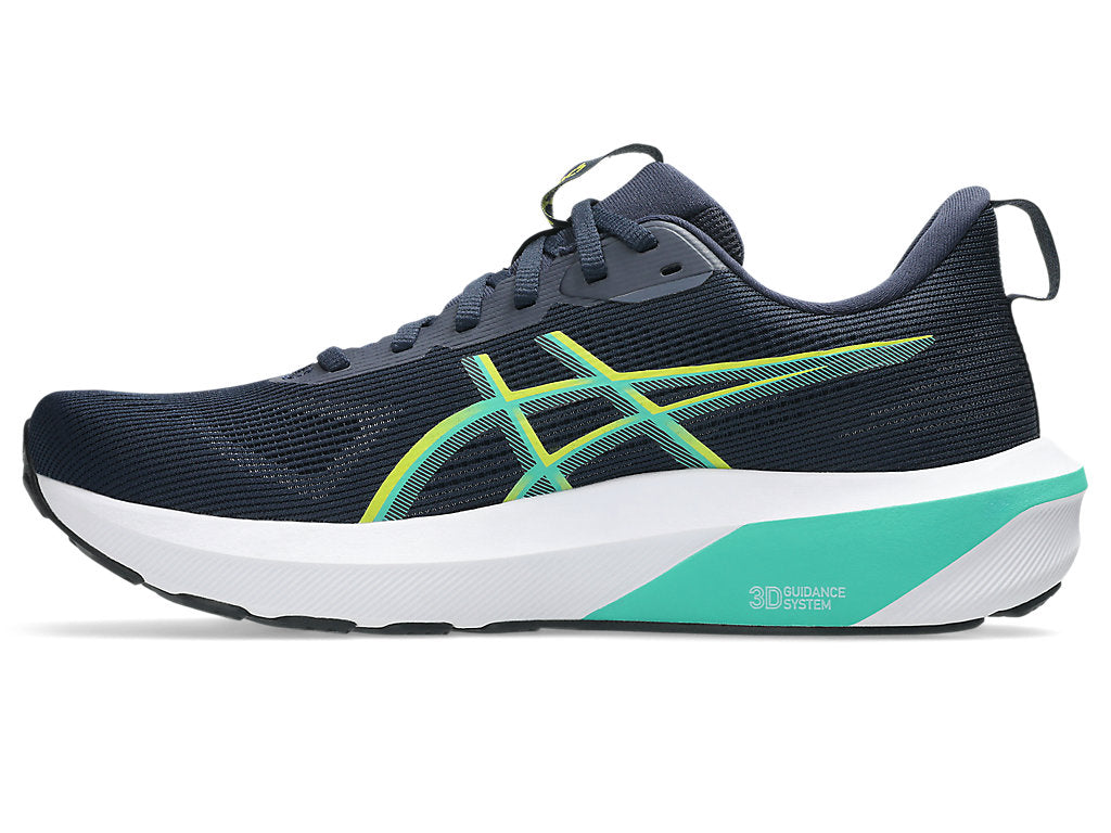 ASICS Men's GT-1000 14 Trainers - Navy/Green | 1011C077 401