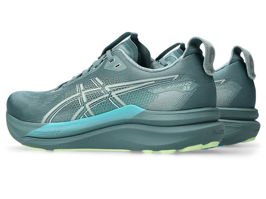 ASICS Men's Gel-Kayano 33 Running Shoes - Teal | 1011C167 403