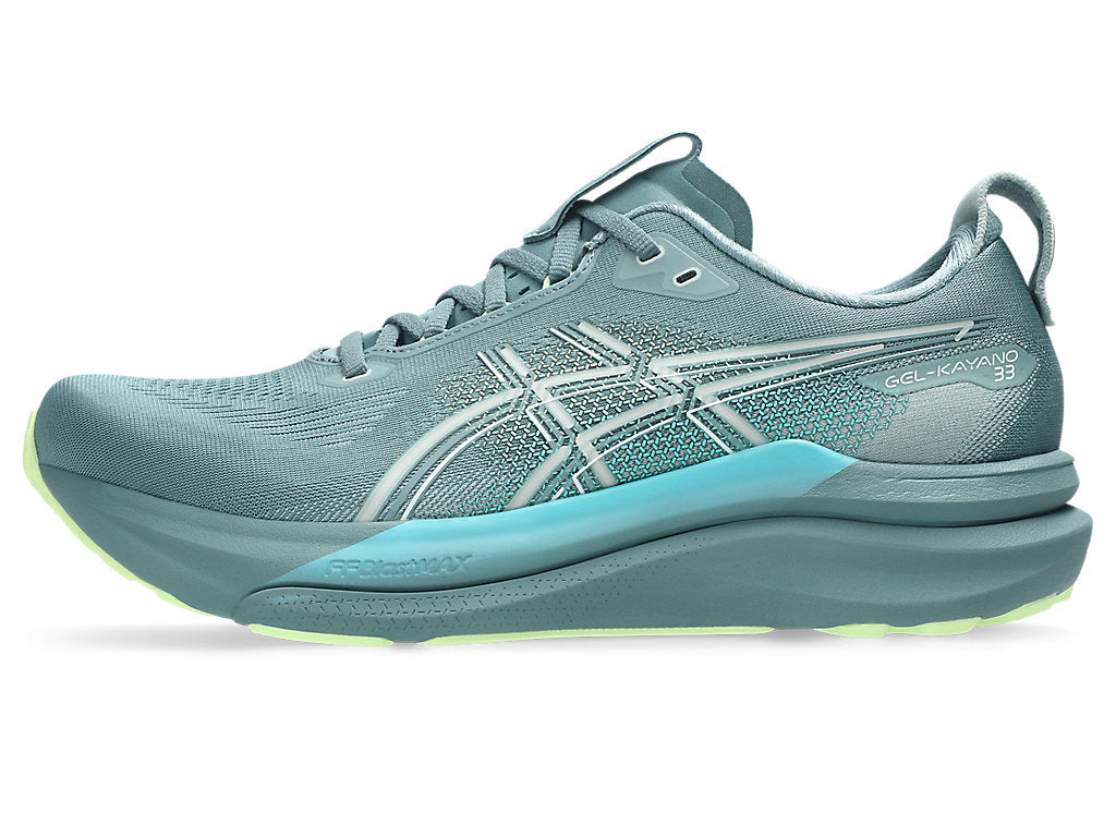 ASICS Men's Gel-Kayano 33 Running Shoes - Teal | 1011C167 403