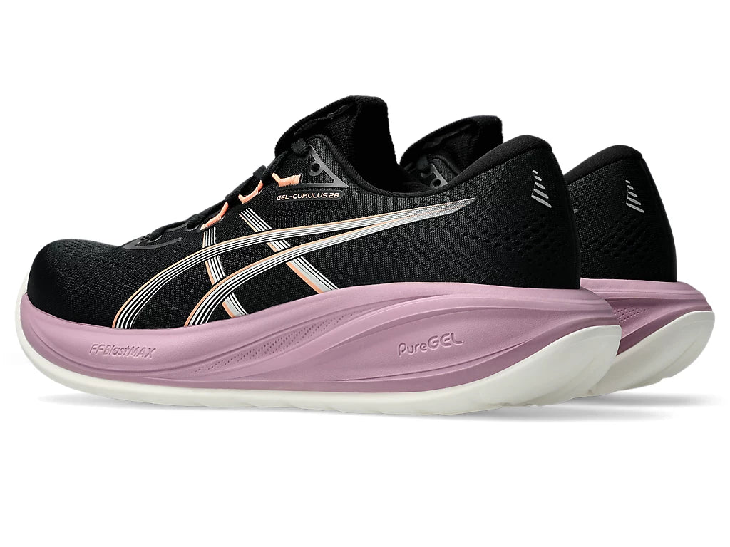 ASICS Women's Gel-Cumulus 28 Running Shoes - Black/ Purple | 1012B916 004