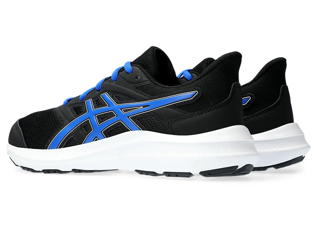 ASICS Boy's Jolt 4 GS Running Shoe - Black/Blue | 1014A300 005