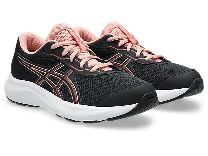 ASICS Contend 9 Girl's GS Runners - Black/Pink