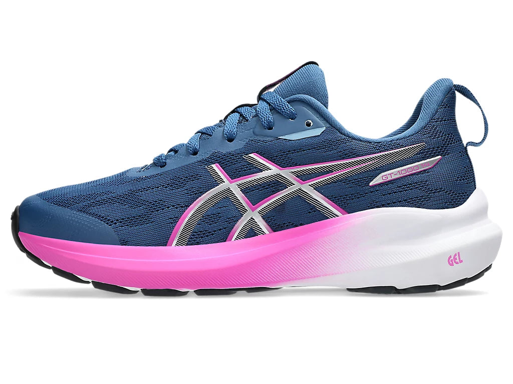 ASICS GT-1000 14 Girl's GS Runners - Navy/Pink | 1014A382 402