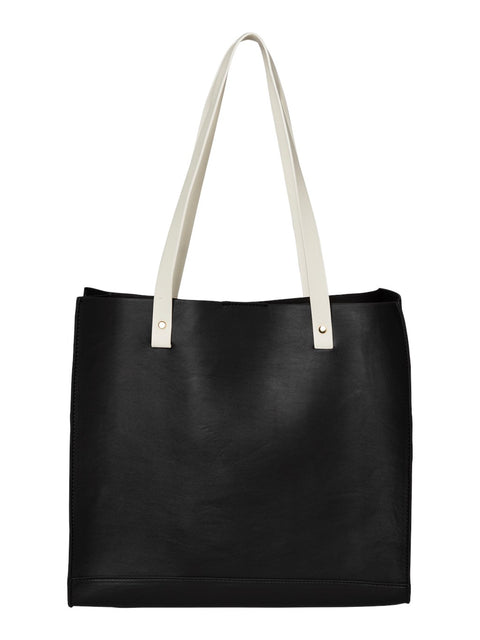 VERO MODA : Sari Shopper Bag - Black