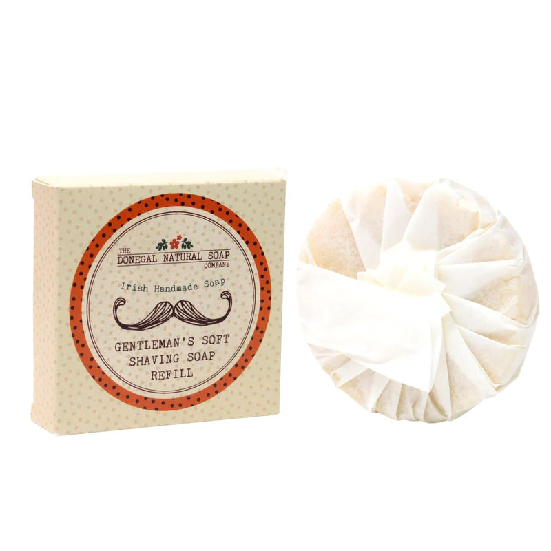 DONEGAL NATURAL SOAP Gentleman's Soft Shaving Soap Refill 60g