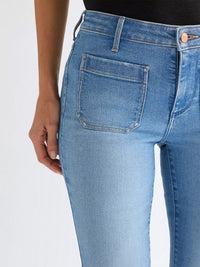 WRANGLER Flare Jean - Denim
