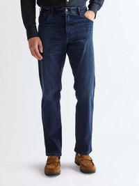 WRANGLER Men's Texas Straight Medium Stretch Jeans - Arm Strong