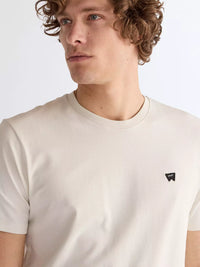 WRANGLER Regular Sign Off T-Shirt - Cream