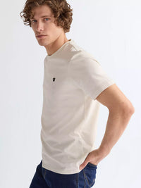 WRANGLER Regular Sign Off T-Shirt - Cream