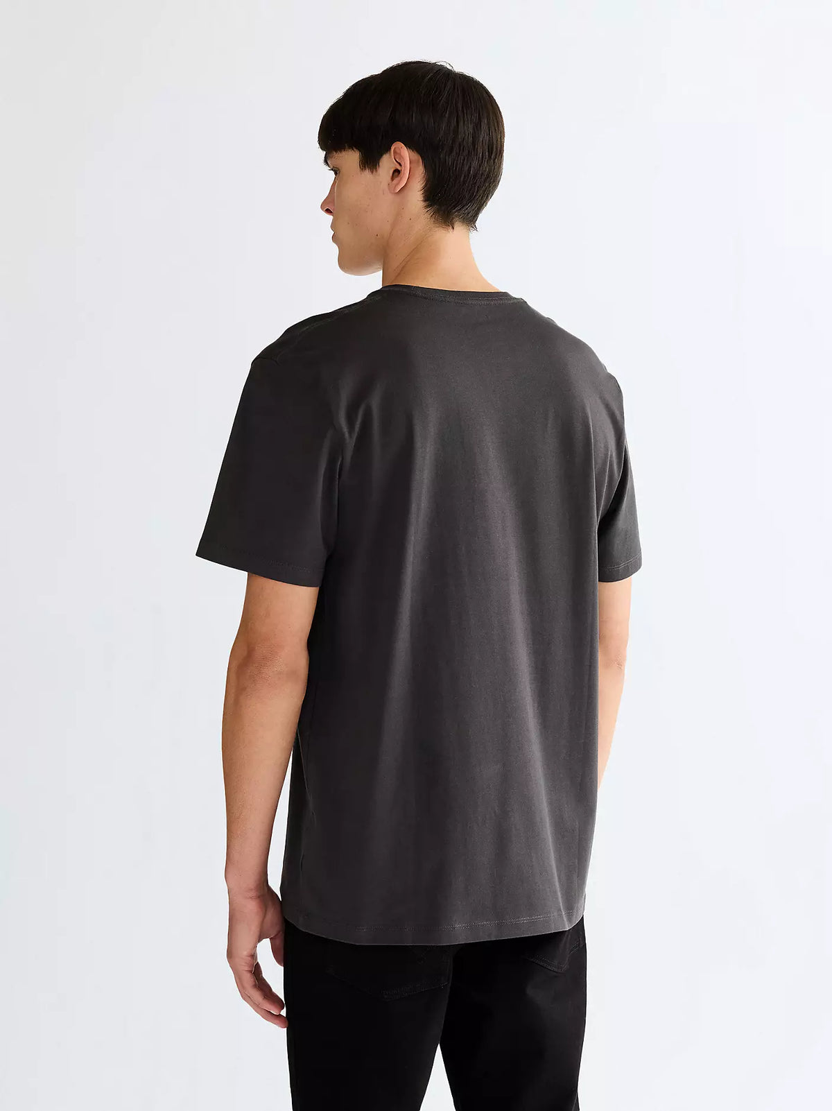 WRANGLER Regular Sign Off T-Shirt - Faded Black
