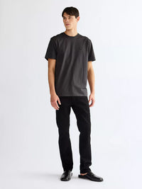 WRANGLER Regular Sign Off T-Shirt - Faded Black
