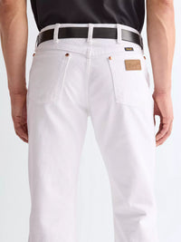 WRANGLER Men's Easy Leather Belt - Black