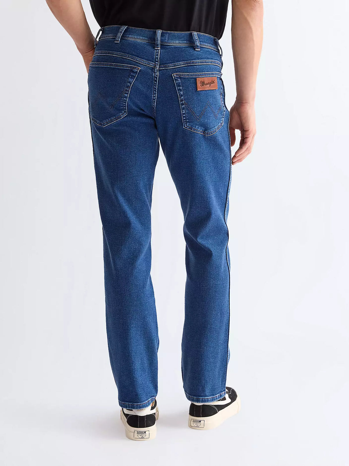 WRANGLER Texas Straight Medium Stretch Jeans - Midnight Shadow