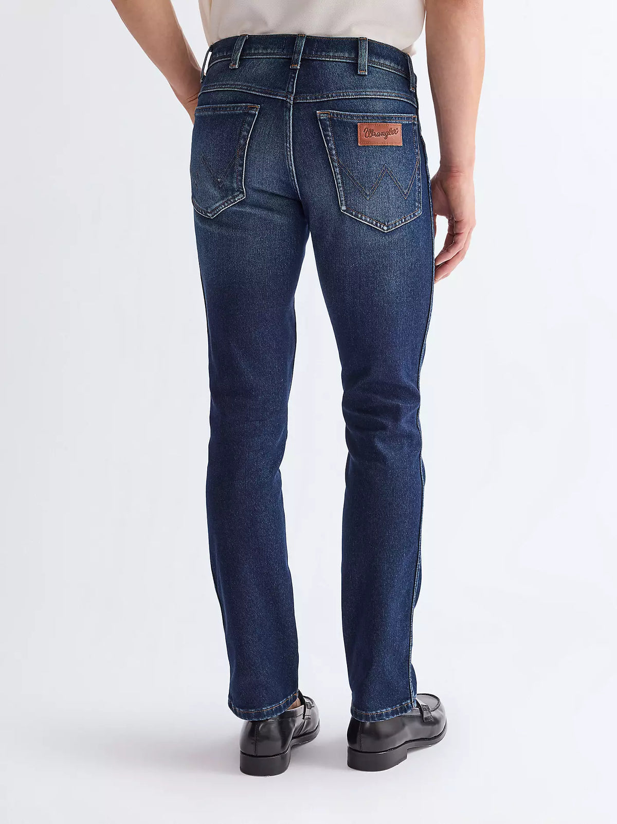 WRANGLER Men's Texas Slim Low Stretch Jeans - Fog