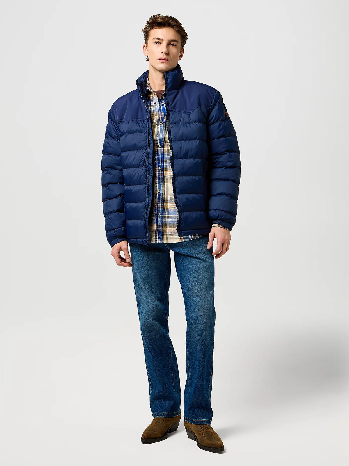 WRANGLER Puffer Jacket - Navy