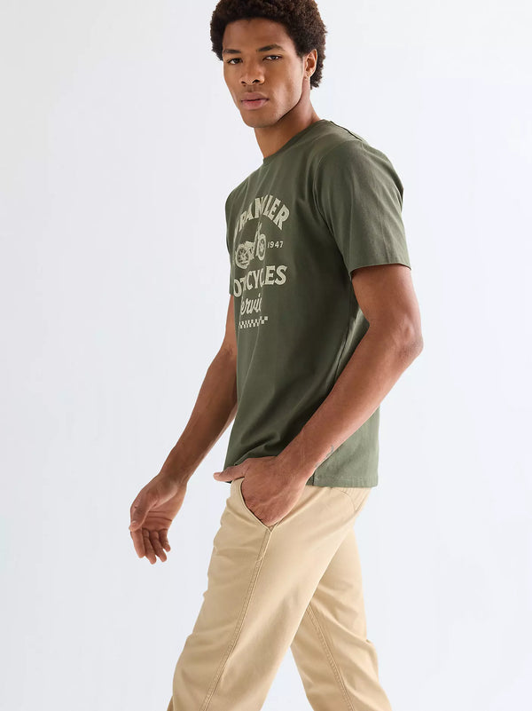 WRANGLER Men's Americana Graphic T-Shirt - Green
