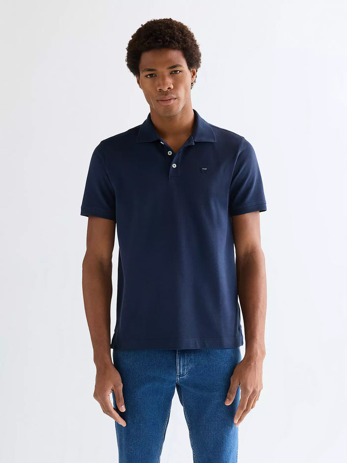 WRANGLER Men's Regular Polo Shirt - Navy