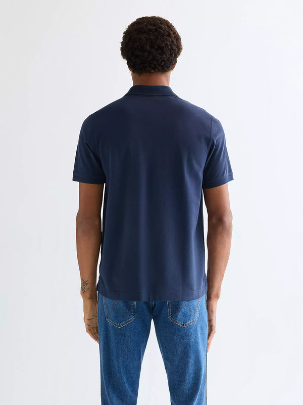 WRANGLER Men's Regular Polo Shirt - Navy