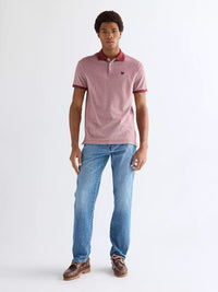 WRANGLER Regular Refined Polo Shirt - Ruby Wine