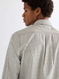 WRANGLER Men's Regular One Pocket Shirt - Green Check