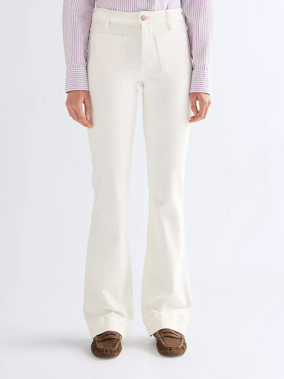 WRANGLER Flare Jean - Worn White