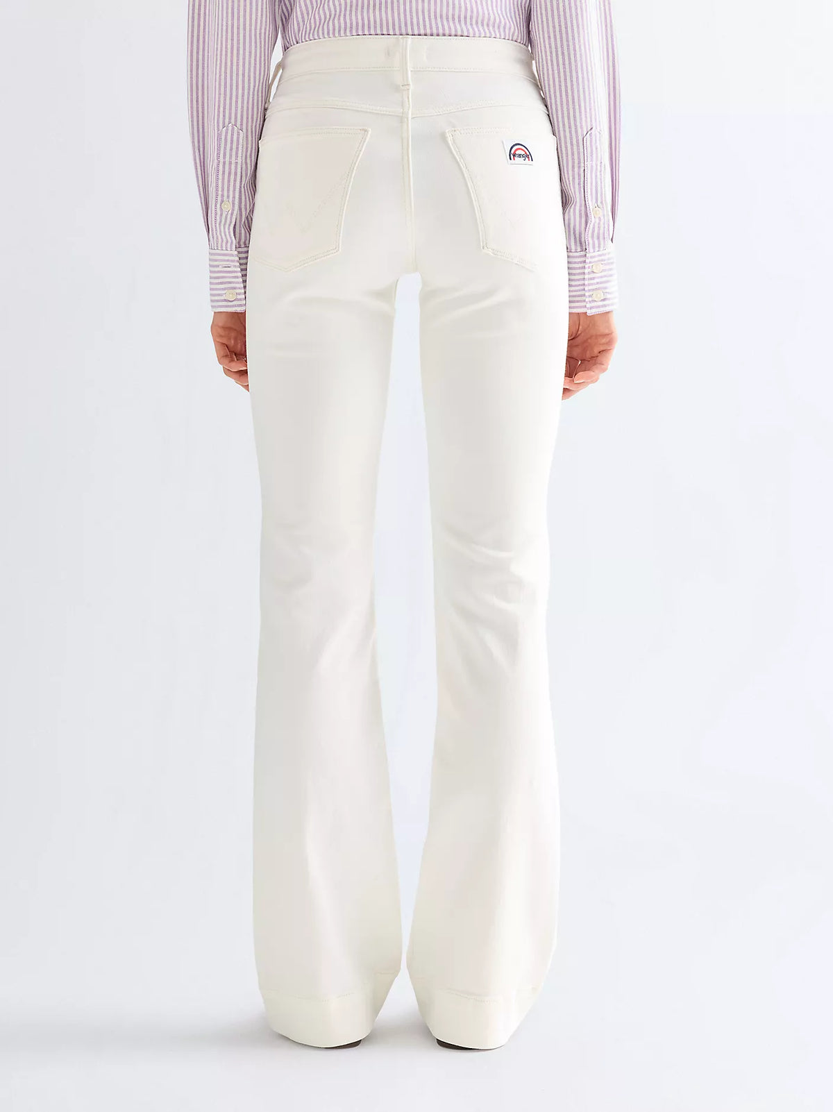 WRANGLER Flare Jean - Worn White