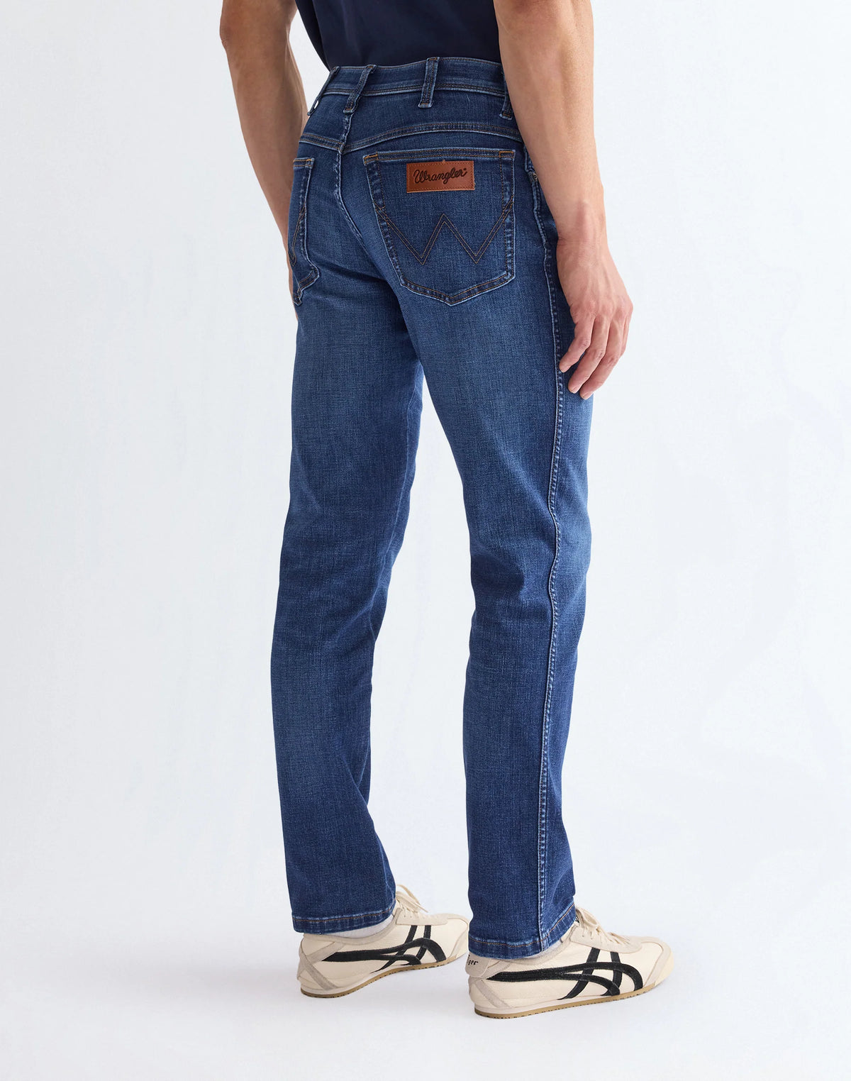 WRANGLER Men's Texas Slim Jeans - Blue Jam