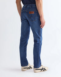 WRANGLER Men's Texas Slim Jeans - Blue Jam
