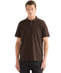 WRANGLER Men's Regular Polo Shirt - Brown