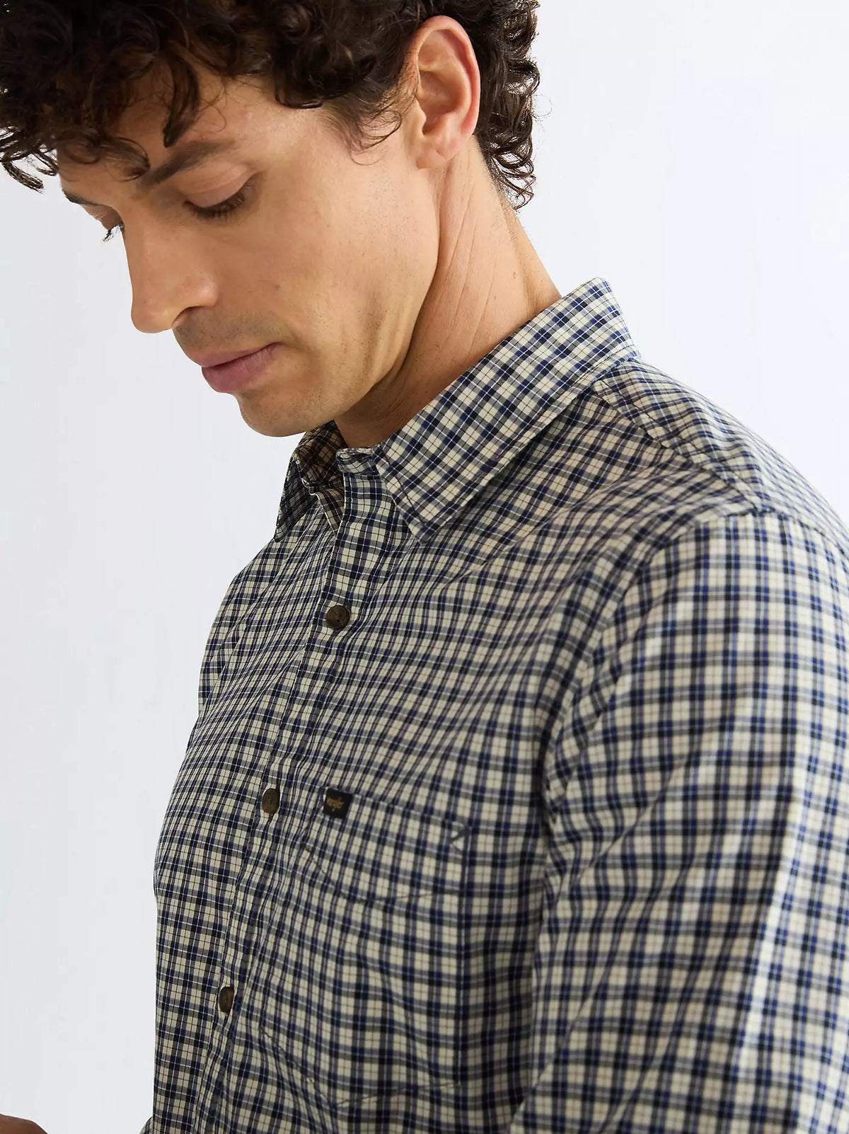 WRANGLER 1PKT Shirt - Blue