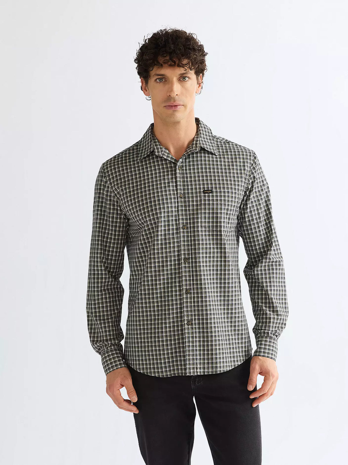 WRANGLER 1PKT Shirt - Poppyseed