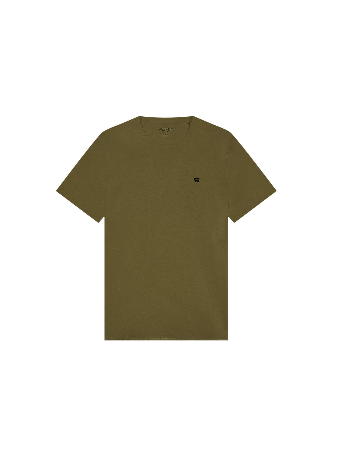WRANGLER Regular Sign Off T-Shirt - Olive Green