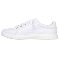 SKECHERS Women's BOBS D'Vine Canvas Trainers - White