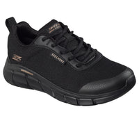 SKECHERS Women's Waterproof: BOBS Sport B Flex - Flex Proof Trainers - Black