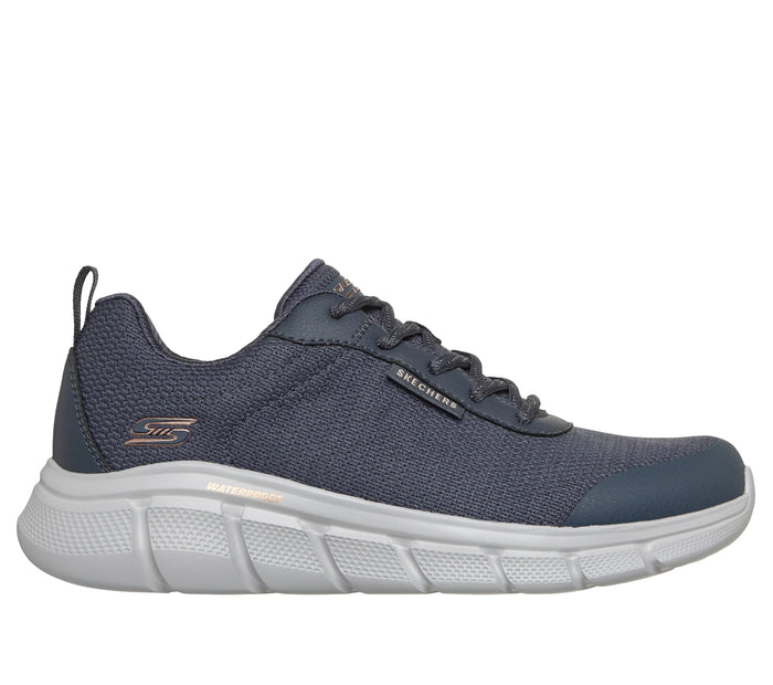 SKECHERS Women's Waterproof: BOBS Sport B Flex - Flex Proof Trainers - Navy