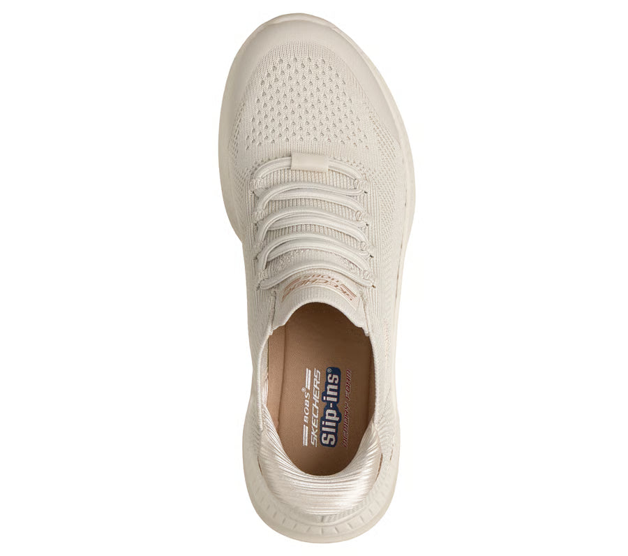 SKECHERS Women's Slip-ins: BOBS Squad 4 - Dire Step Shoes - Neutral | 117743