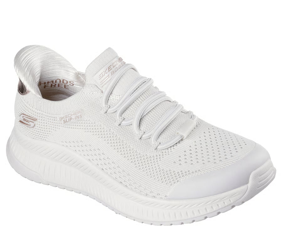 SKECHERS Women's Slip-ins: BOBS Squad 4 - Dire Step Shoes - Neutral | 117743