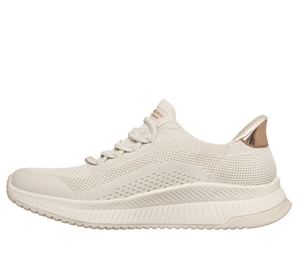 SKECHERS Women's Slip-ins: BOBS Squad 4 - Dire Step Shoes - Neutral | 117743